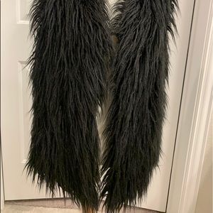 Faux fur vest